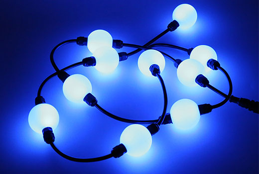 IP65 Outdoor Rated programmable led strings