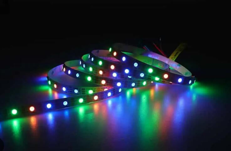 How do programmable LED strips work?