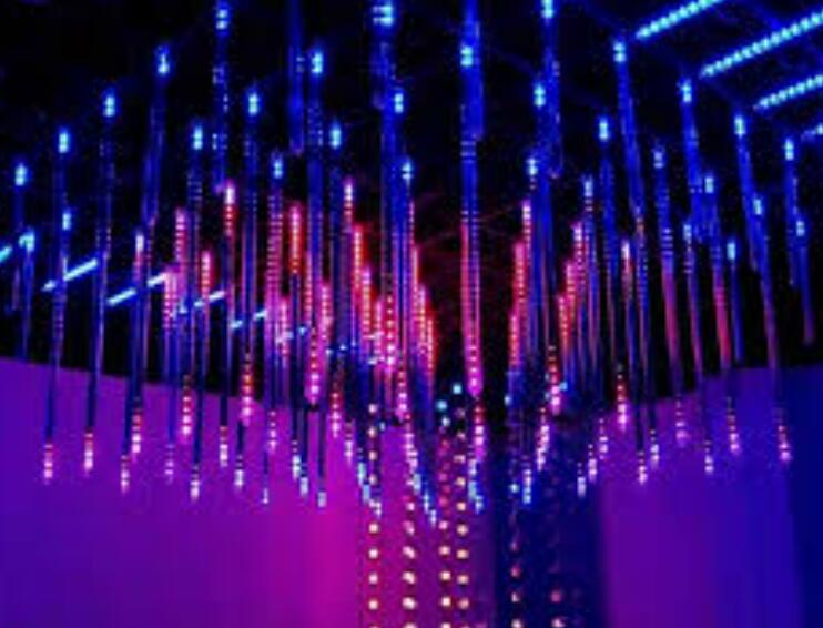 Programmable DMX512 LED Tube Lights 24V 360 Degree Lighting
